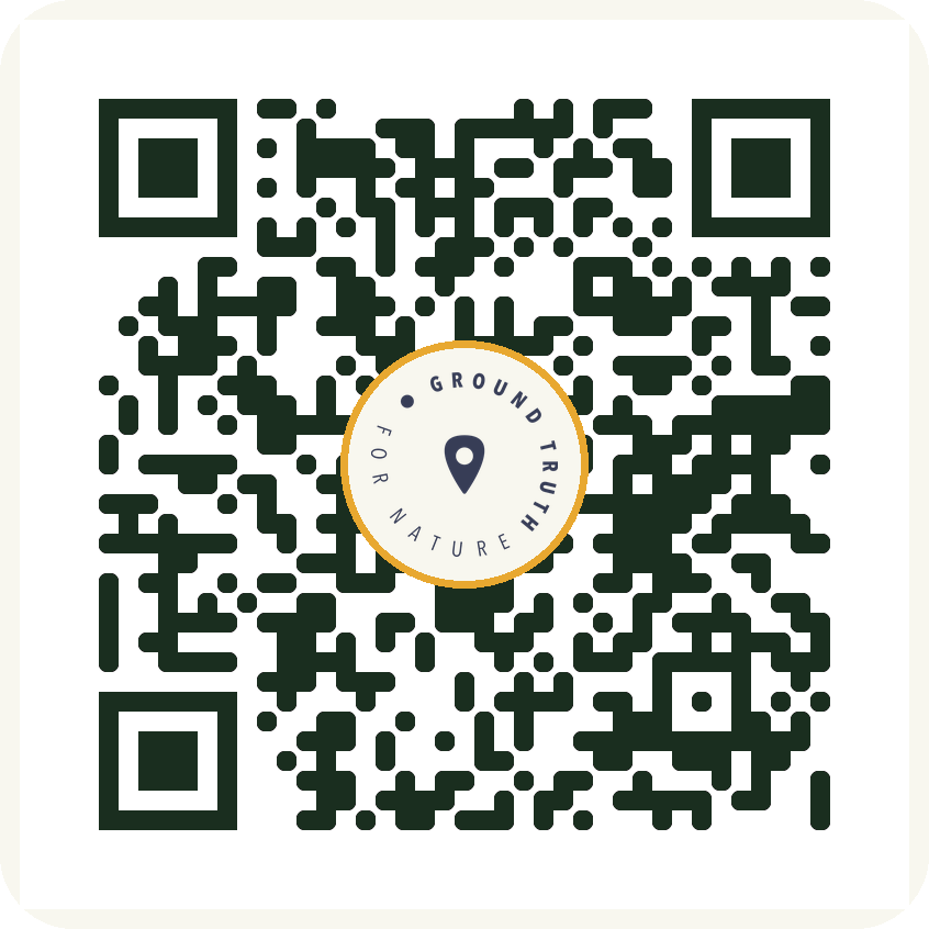 QR code linking to Groundtruth@adventurescientists.org
